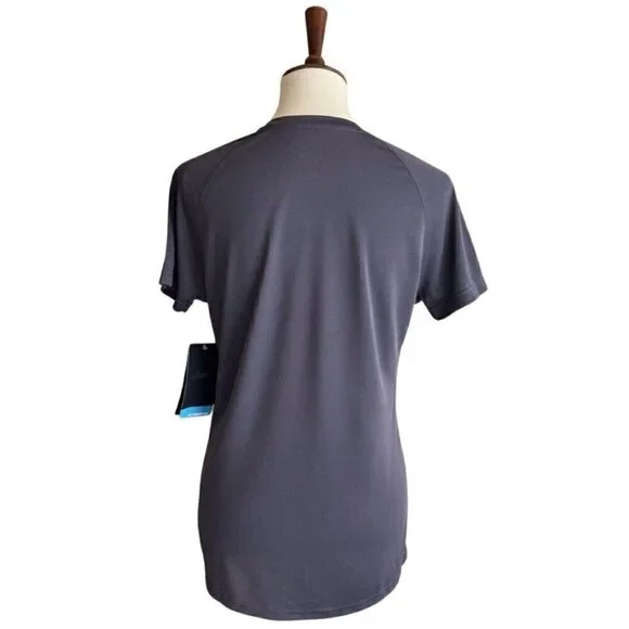 Asics Womens Circuit 8 Short Sleeve Athletic Jersey Shirt Top - Picture 13 of 15